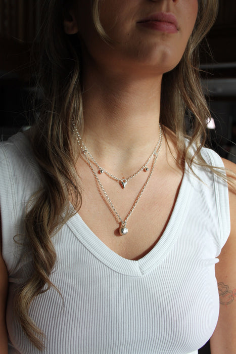 Silver Seeds of Your Heart Chain