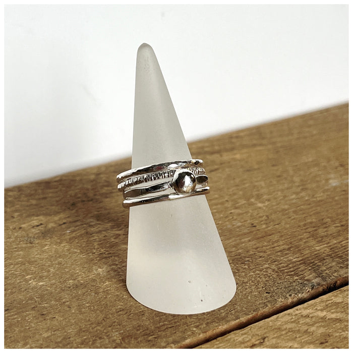 Sterling Silver Ring Stack