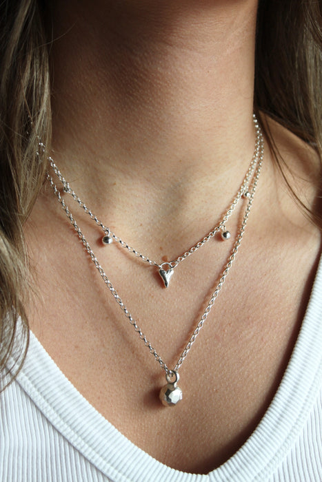 Silver Seeds of Your Heart Chain