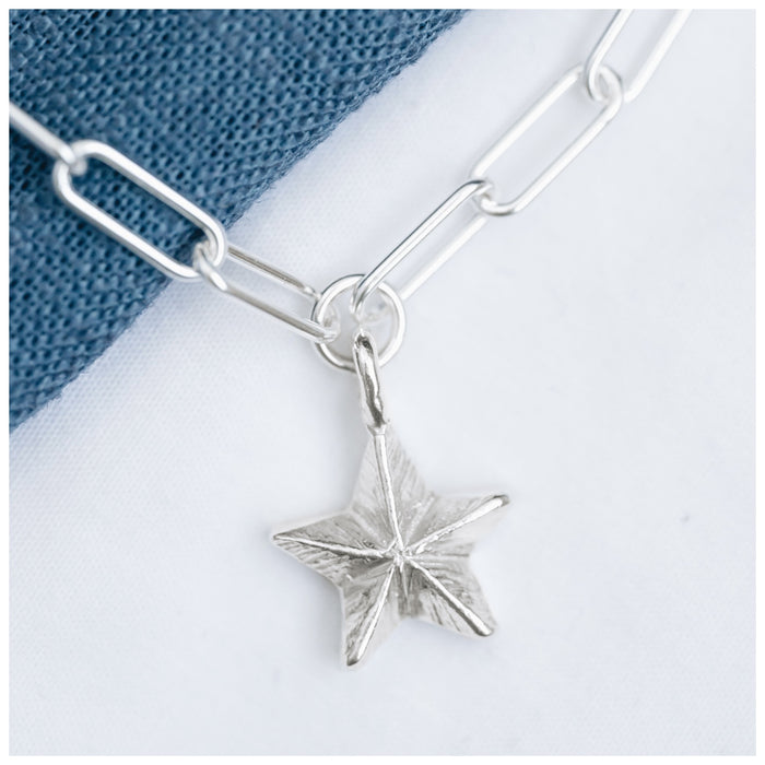 Mini Guiding Star, Trace Chain Bracelet