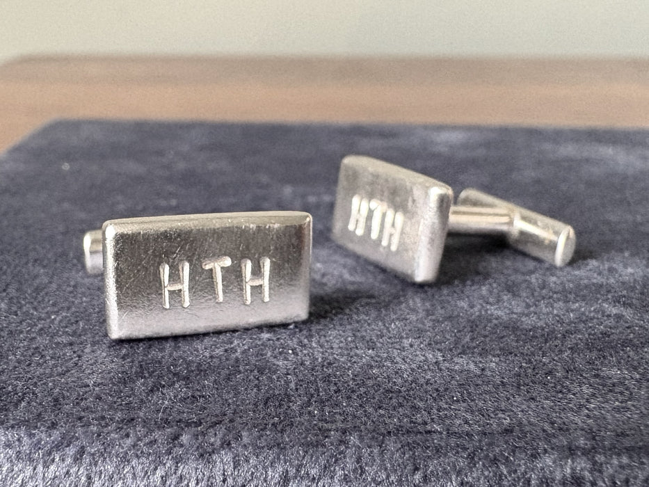 Men's Silver Cufflinks