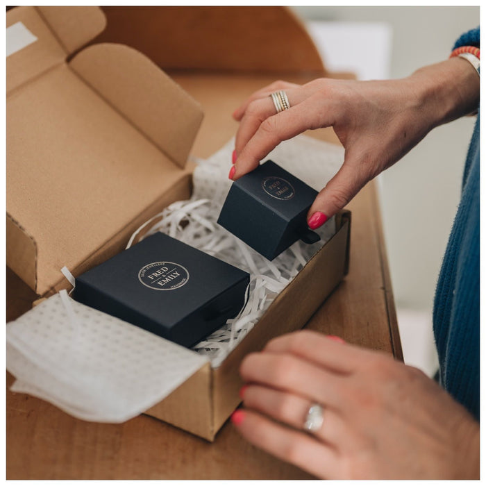 Fred & Emily packaging

