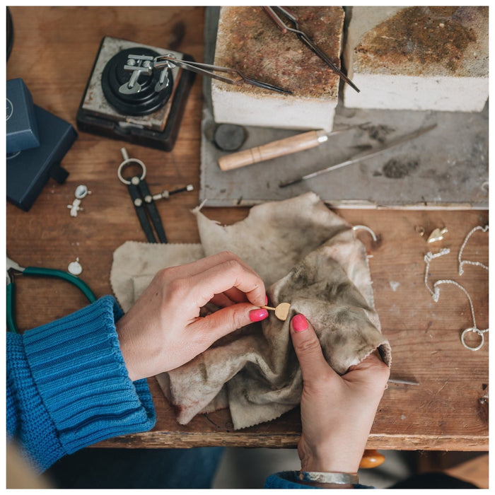 Silver Mini Star Studs