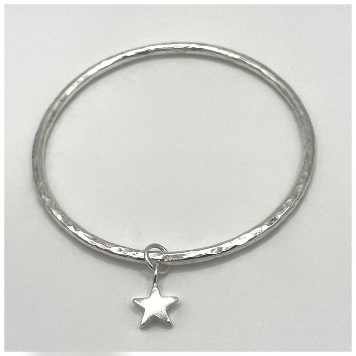 Chunky Bangle with optional charm