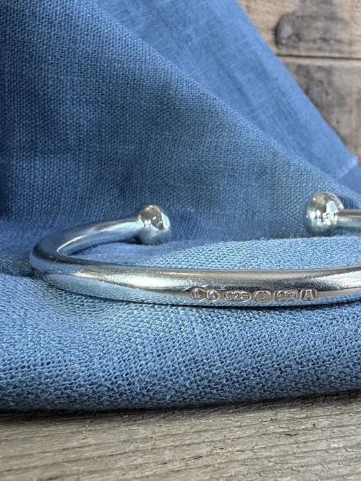 Silver Man's Torque Cuff