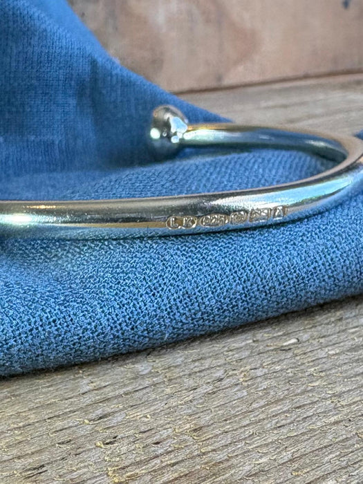 Silver Man's Torque Cuff