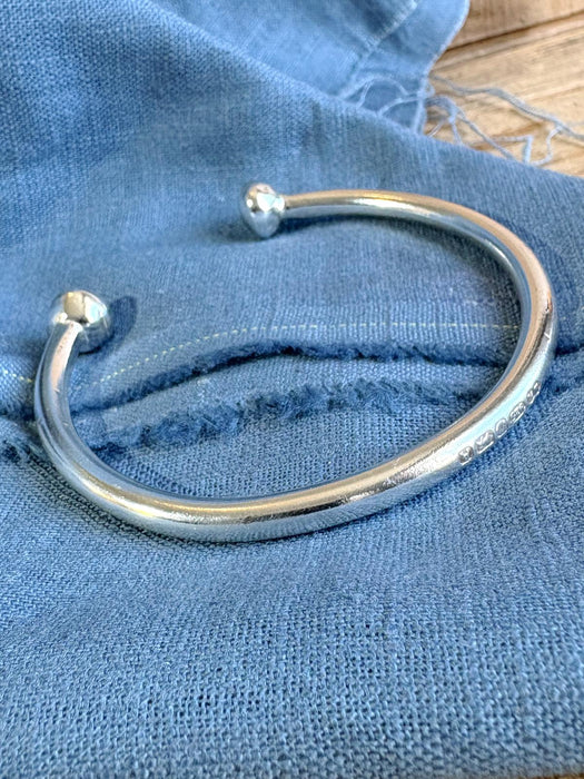 Silver Man's Torque Cuff