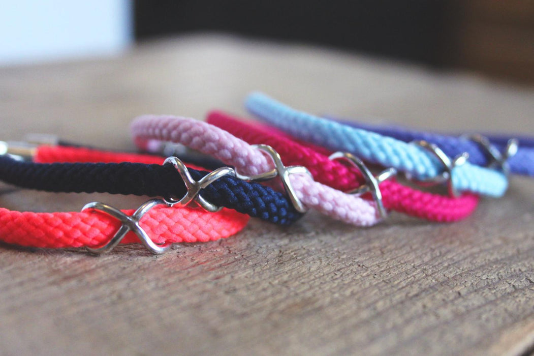 Silver Eternity Rope Bracelet